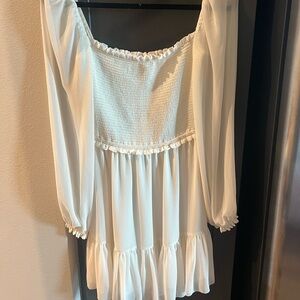 NWT Aritzia White Mini Dress